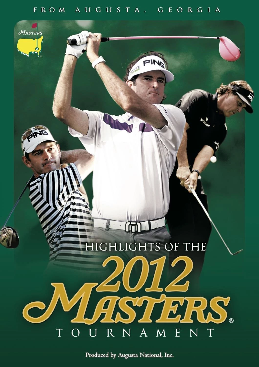 Highlights of the 2012 Augusta Masters Tournament DVD (2012) New Amazing Value