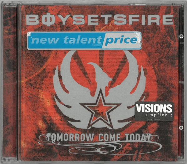 Boysetsfire - Tomorrow Come Today CD (2004) Audio Quality Guaranteed