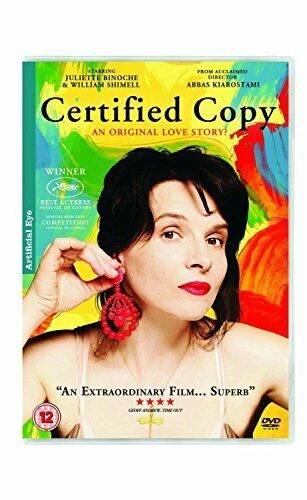 Certified Copy DVD Drama (2011) Juliette Binoche Quality Guaranteed