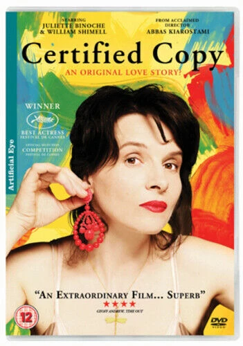 Certified Copy DVD Drama (2011) Juliette Binoche Quality Guaranteed