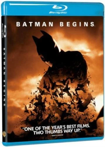 Batman Begins Blu-ray (2008) Christian Bale Quality Guaranteed Amazing Value