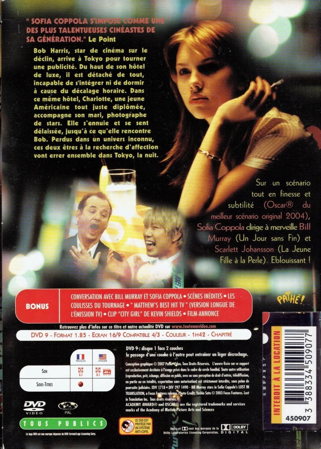 Lost In Translation DVD Drama (2004) Quality Guaranteed Reuse Reduce Recycle