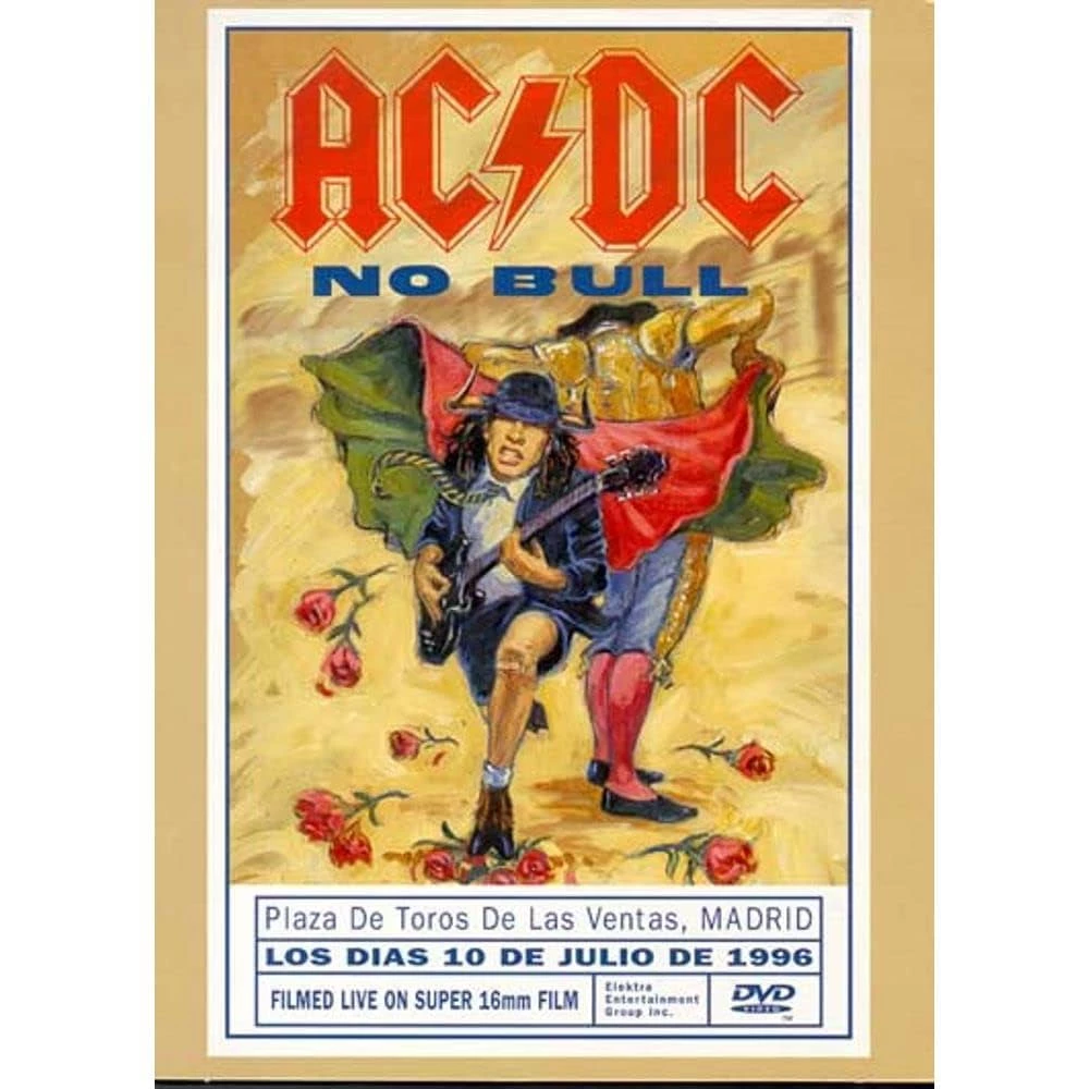 ライヴ・イン・マドリッド～灼熱の闘牛場(ブルリング) AC/DC No Bull DVD Quality Guaranteed Amazing Value
