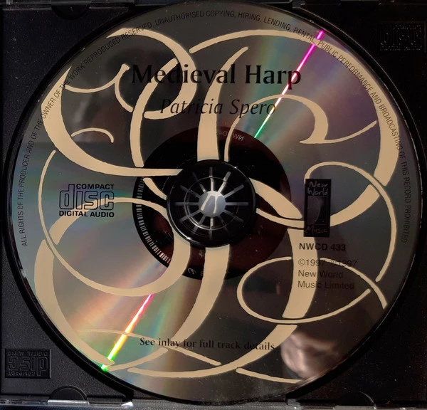 Patricia Spero - Medieval Harp CD (1997) Audio Quality Guaranteed Amazing Value