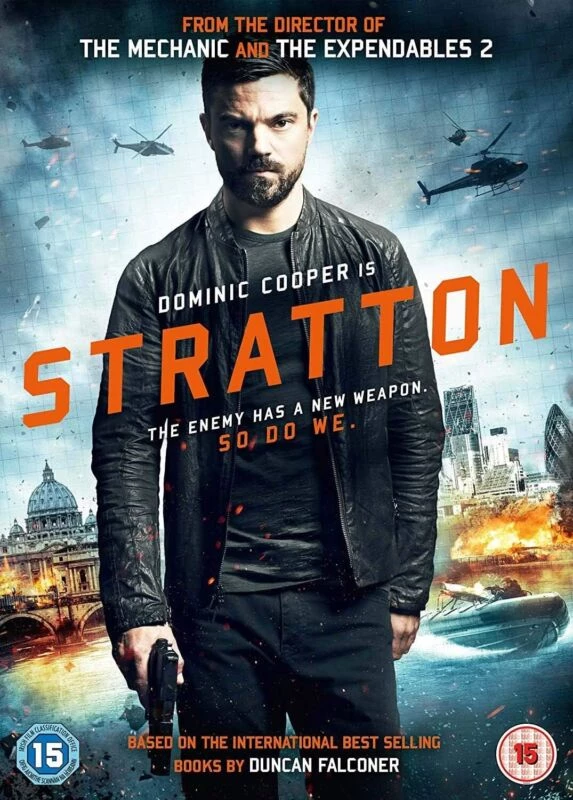 Stratton DVD Thriller (2018) Dominic Cooper New Quality Guaranteed Amazing Value