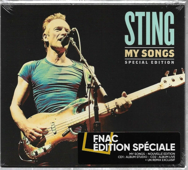 Sting - My Songs CD (2019) New Audio Quality Guaranteed Reuse Reduce Recycle