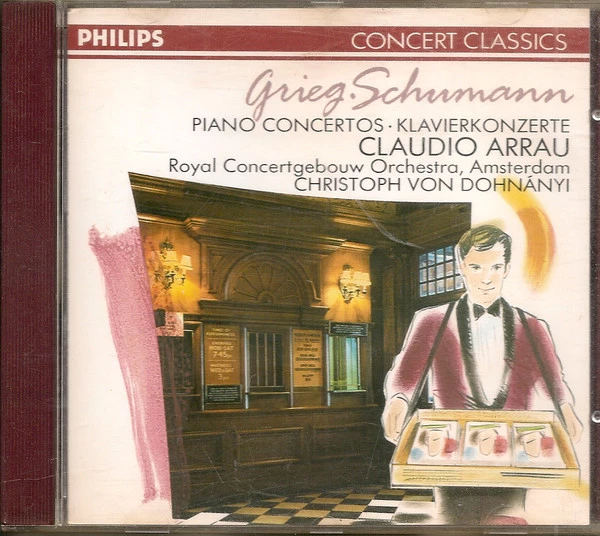 Edvard Grieg - Piano Concertos - Klavierkonzerte CD (1989) Audio Amazing Value