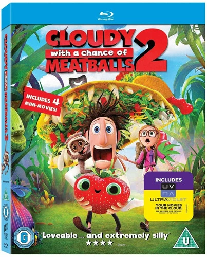 Cloudy with a Chance of Meatballs 2: Revenge of the Leftovers Blu-ray (2014)