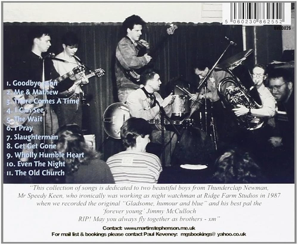 Martin Stephenson - Gladsome CD (2012) Audio Quality Guaranteed Amazing Value