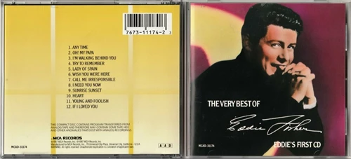 Eddie Fisher - Eddie Fisher - The Very Best Of Eddie Fisher CD (1999) Audio