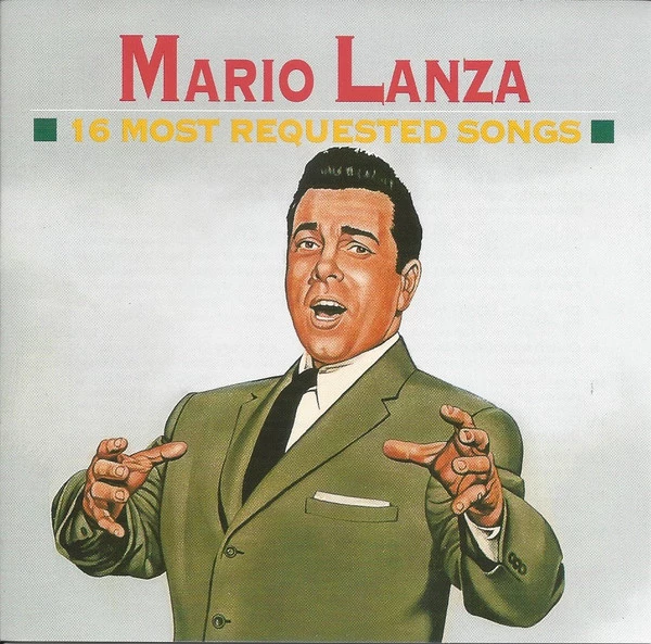 Mario Lanza - 16 Most Requested Songs CD (1995) Audio Quality Guaranteed