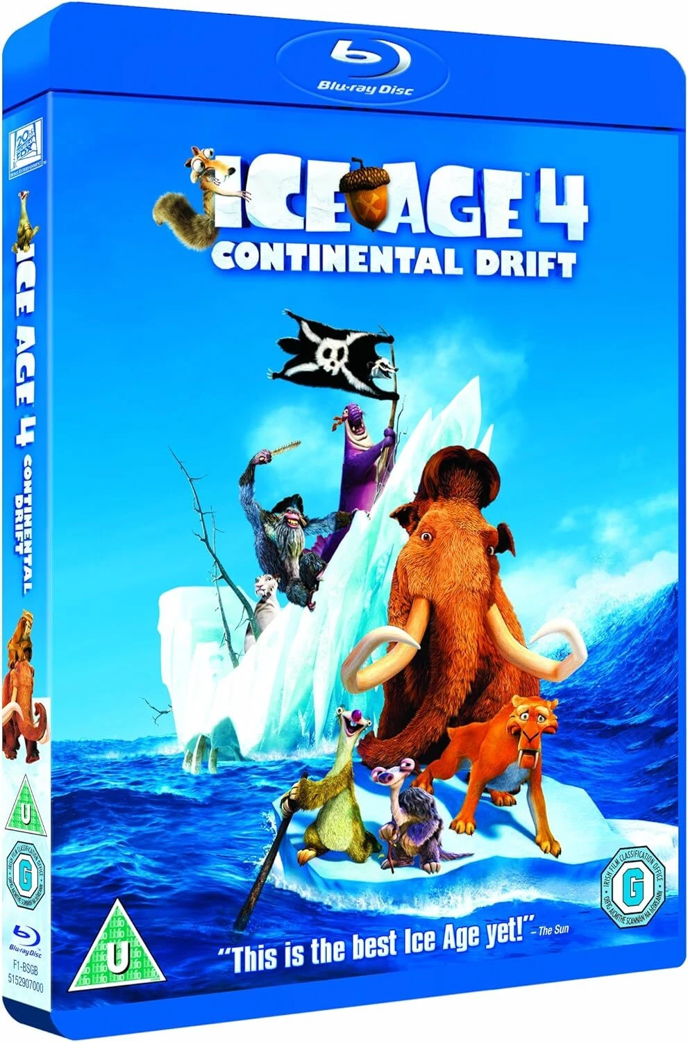 Ice Age 4: Continental Drift Blu-ray (2013) Ray Romano New Quality Guaranteed