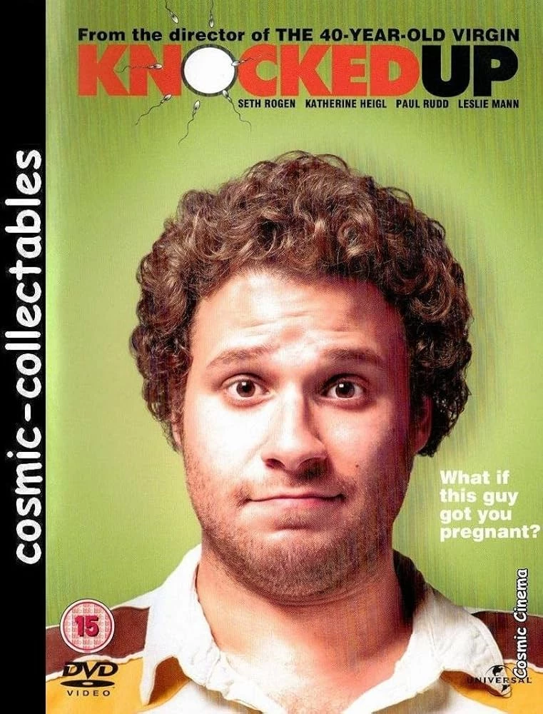 Knocked Up DVD Free Royal Mail Delivery Quality Guaranteed Reuse Reduce Recycle