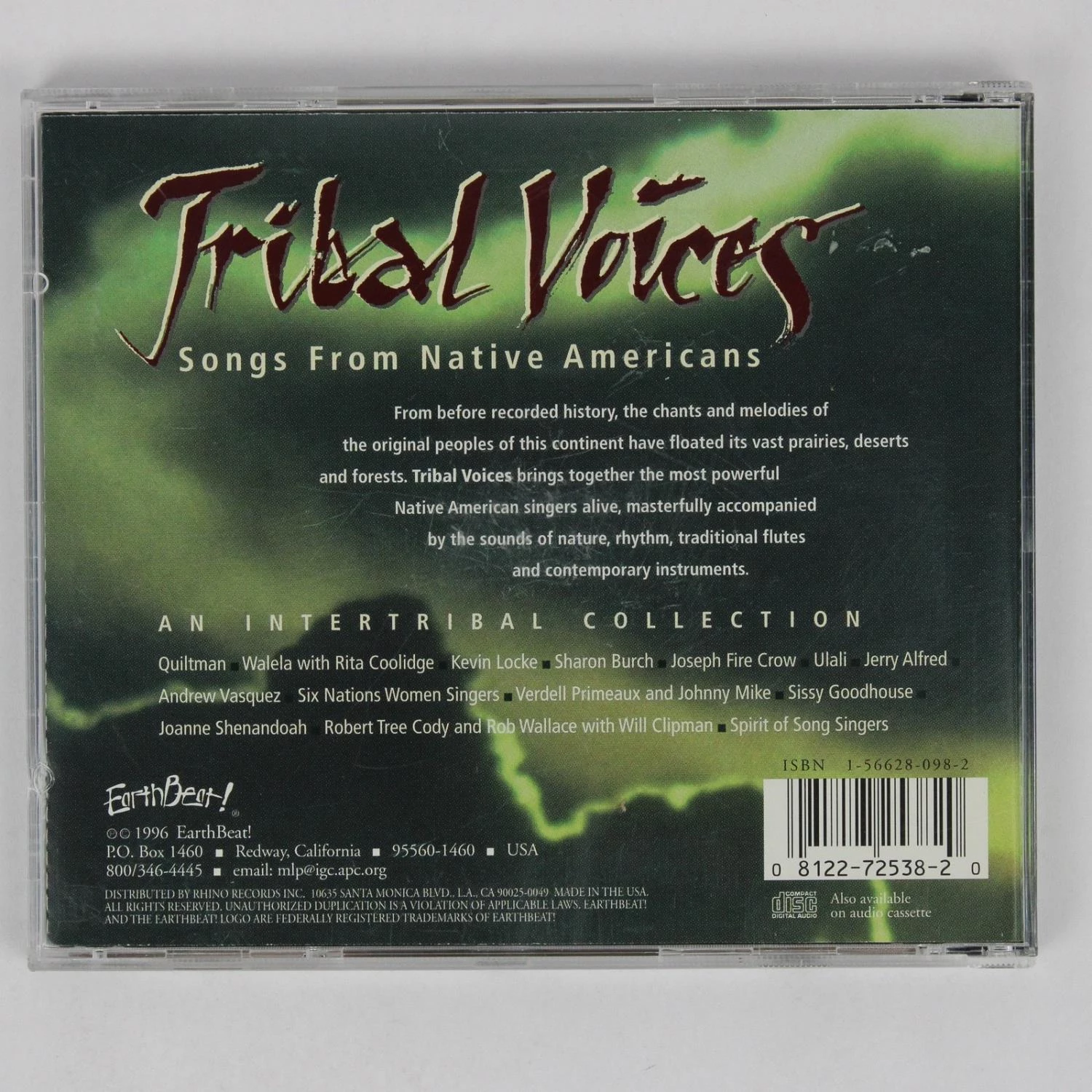 Various Artists - Songs from Native Americans CD (1999) Audio Quality Guaranteed