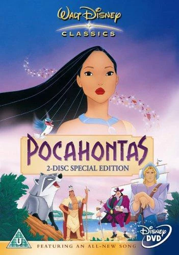 Pocahontas DVD Animation Christian Bale New Free Royal Mail Delivery