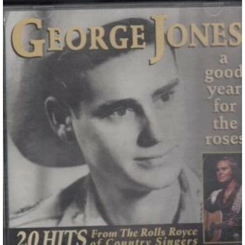 Jones George - A Good Year For The Roses CD (1995) New Audio Quality Guaranteed