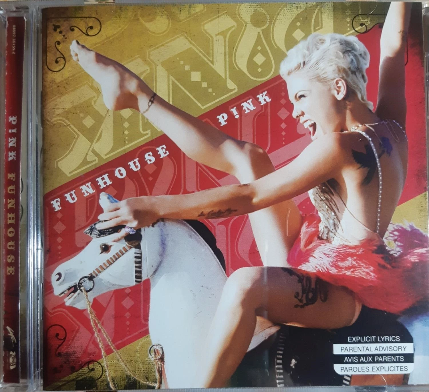 P!NK - Funhouse CD (2008) Audio Quality Guaranteed Reuse Reduce Recycle