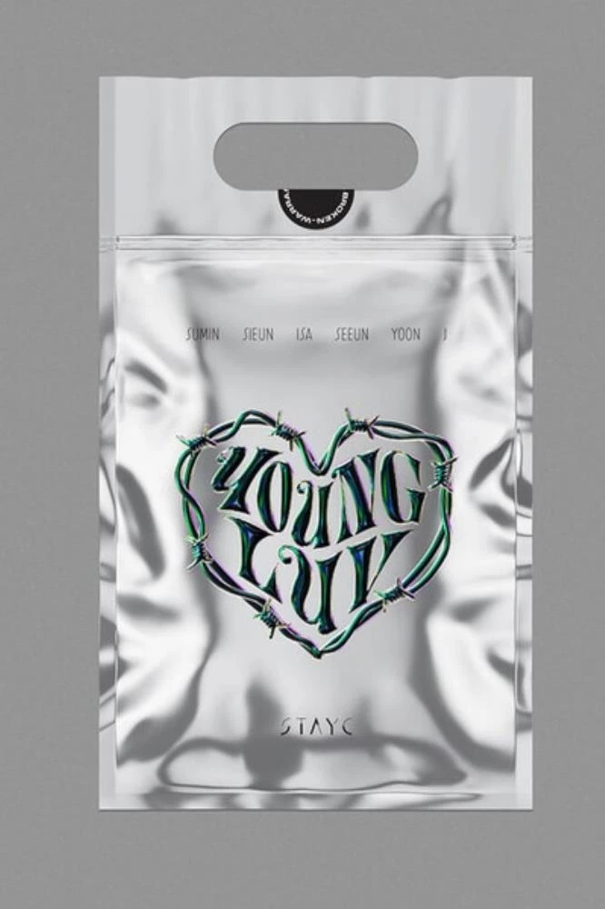 Stayc - Young-Luv.Com CD (2018) Audio Quality Guaranteed Reuse Reduce Recycle