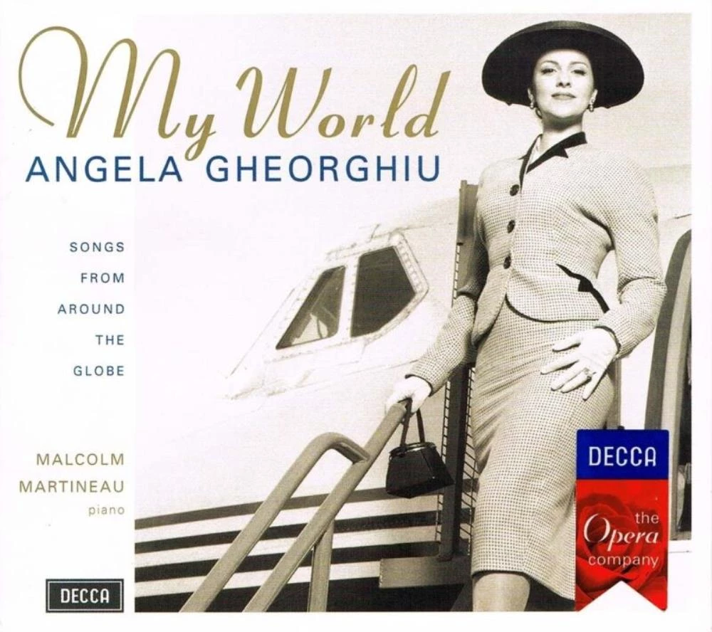 Angela Gheorghiu - My World: Songs from around the Globe CD (2016) Audio