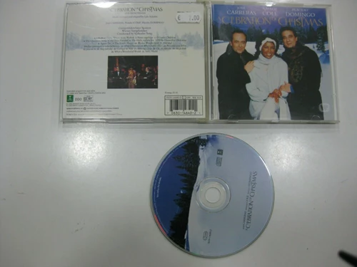 Carreras Cole Domingo - A Celebration of Christmas CD (1996) Audio Amazing Value
