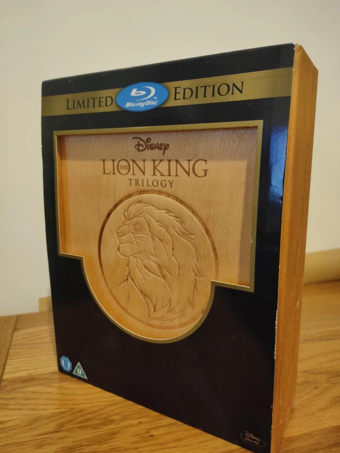Disney The Lion King Trilogy Blu-ray Wooden Box Set Blu-ray (N/A) New