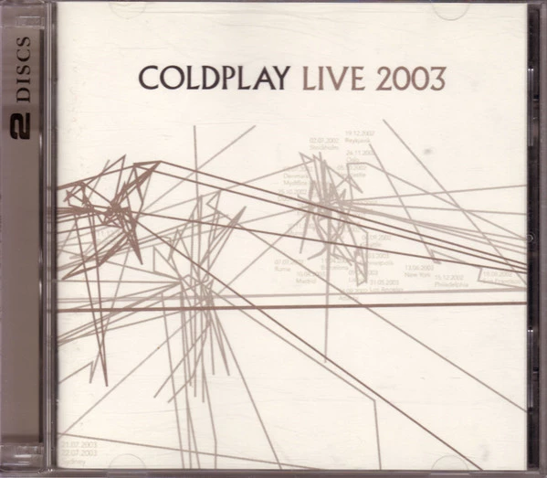 Coldplay - Live 2003 CD (2003) Audio Quality Guaranteed Reuse Reduce Recycle