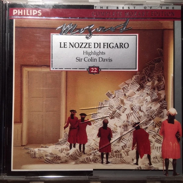 Wolfgang Amadeus Mozart - Le Nozze Di Figaro Highlights CD (1995) Audio