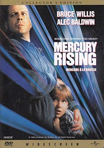 Mercury Rising DVD Action & Adventure (1998) Willis, Bruce Quality Guaranteed