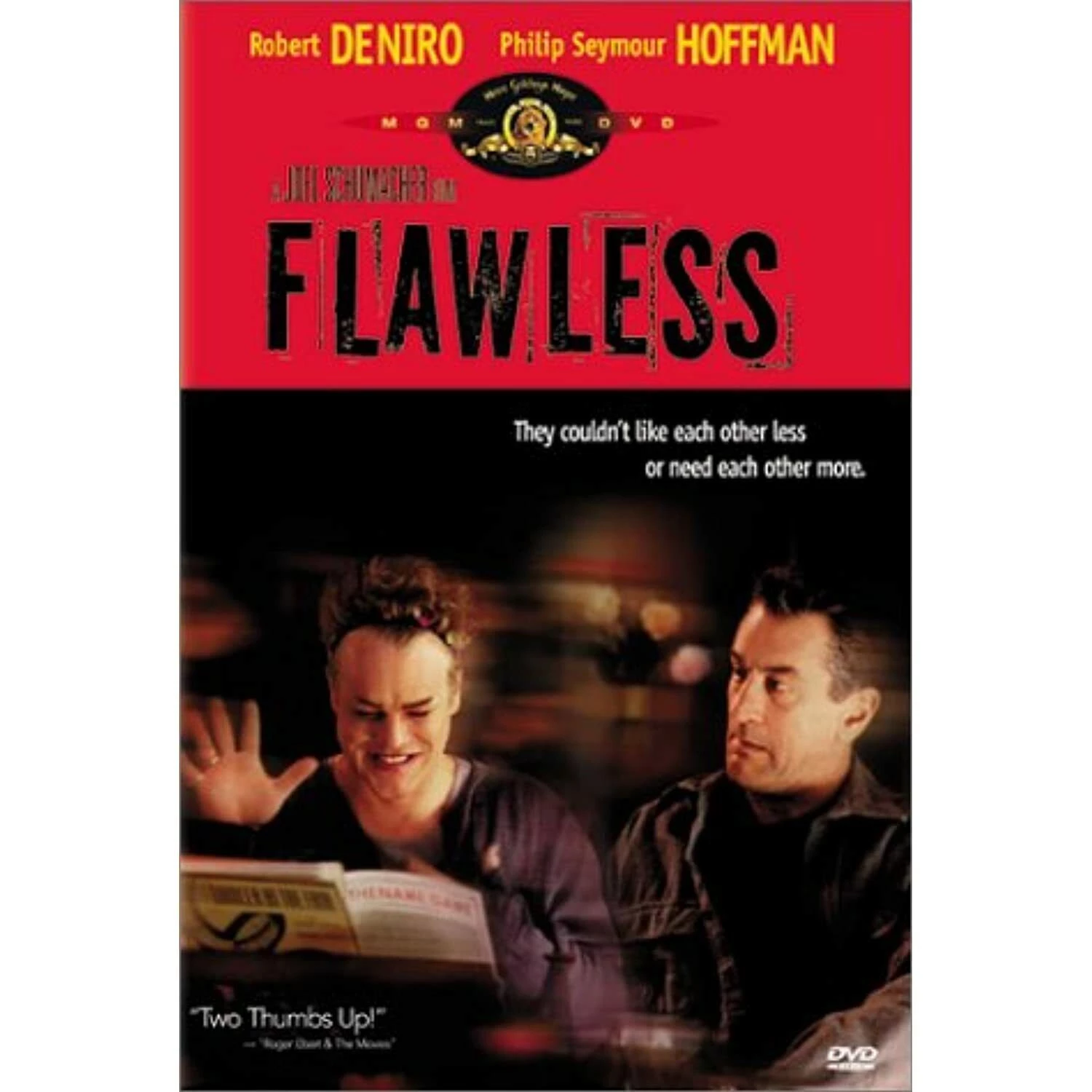 Flawless DVD Comedy, Drama (2000) Robert De Niro Free Royal Mail Delivery
