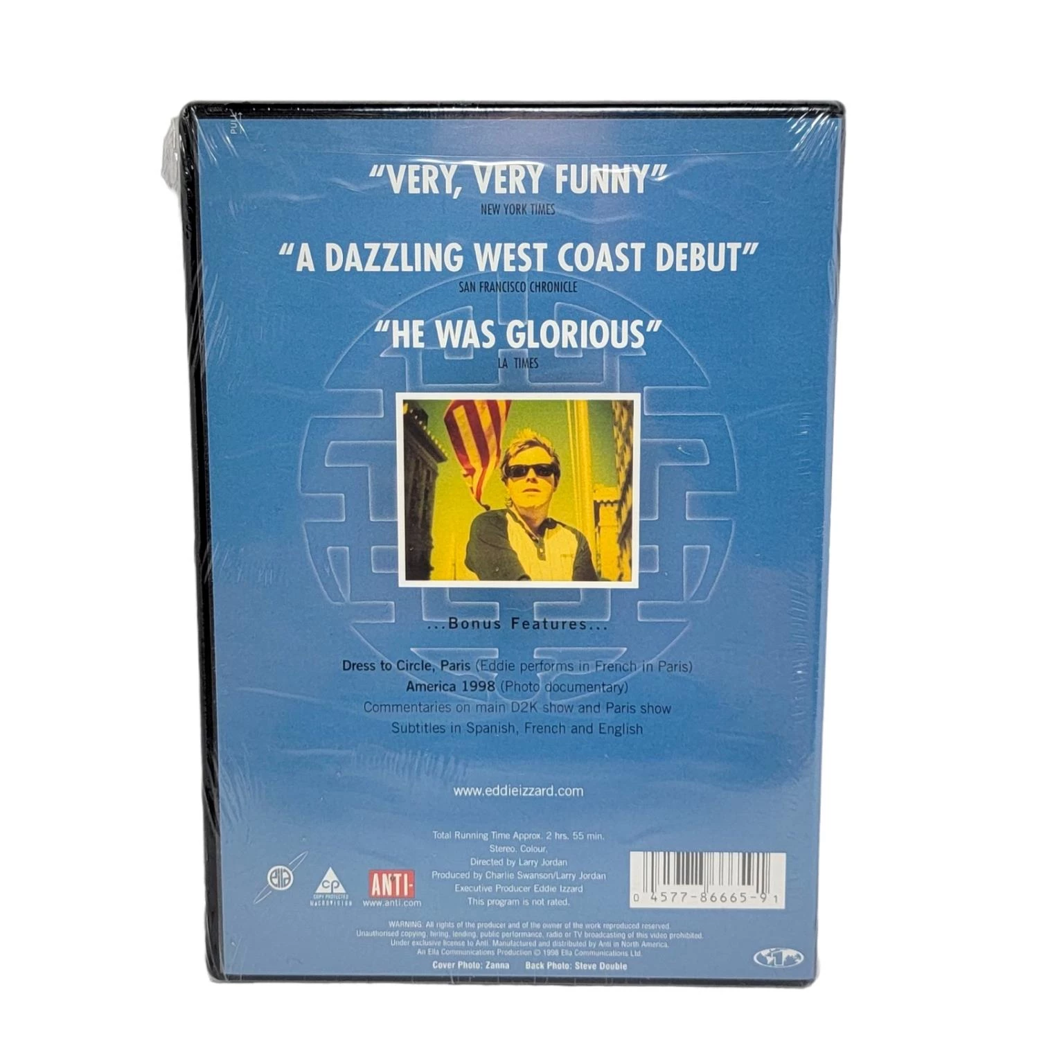 Eddie Izzard: Dress to Kill DVD Comedy/Stand-Up (2002) Eddie Izzard