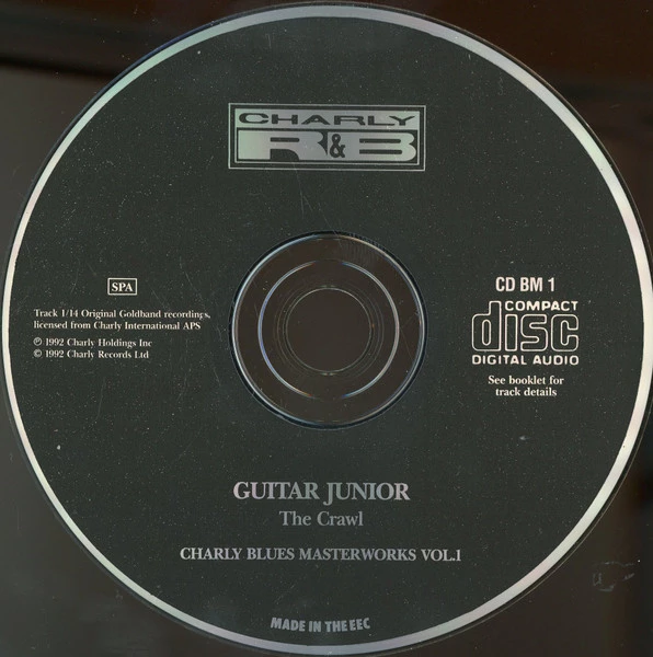Guitar Jr. - Crawl: Charly Blues Masterworks, Vol. 1 CD (1994) Audio