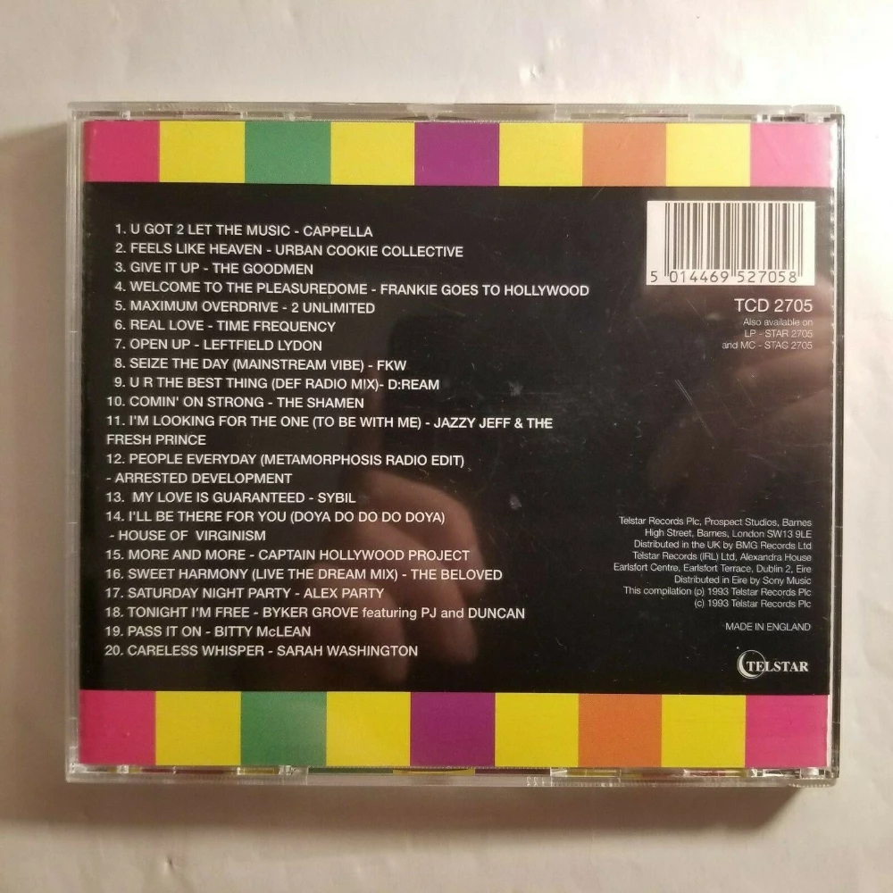 Various - 100% Dance Vol.3, Music CD (1999) Audio Quality Guaranteed