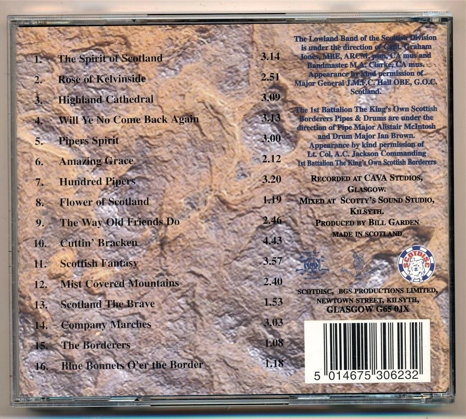 Lowland Band of the Scottish Division - Spirit of Scotland CD (N/A) New Audio