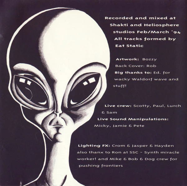 Eat Static - Implant CD (1999) Audio Quality Guaranteed Reuse Reduce Recycle