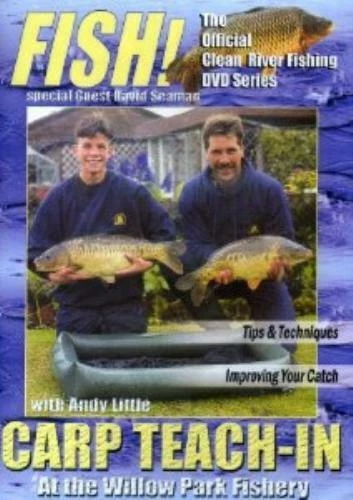 Carp Teach-In ~ With Andy Little DVD Sports (1986) Free Royal Mail Delivery