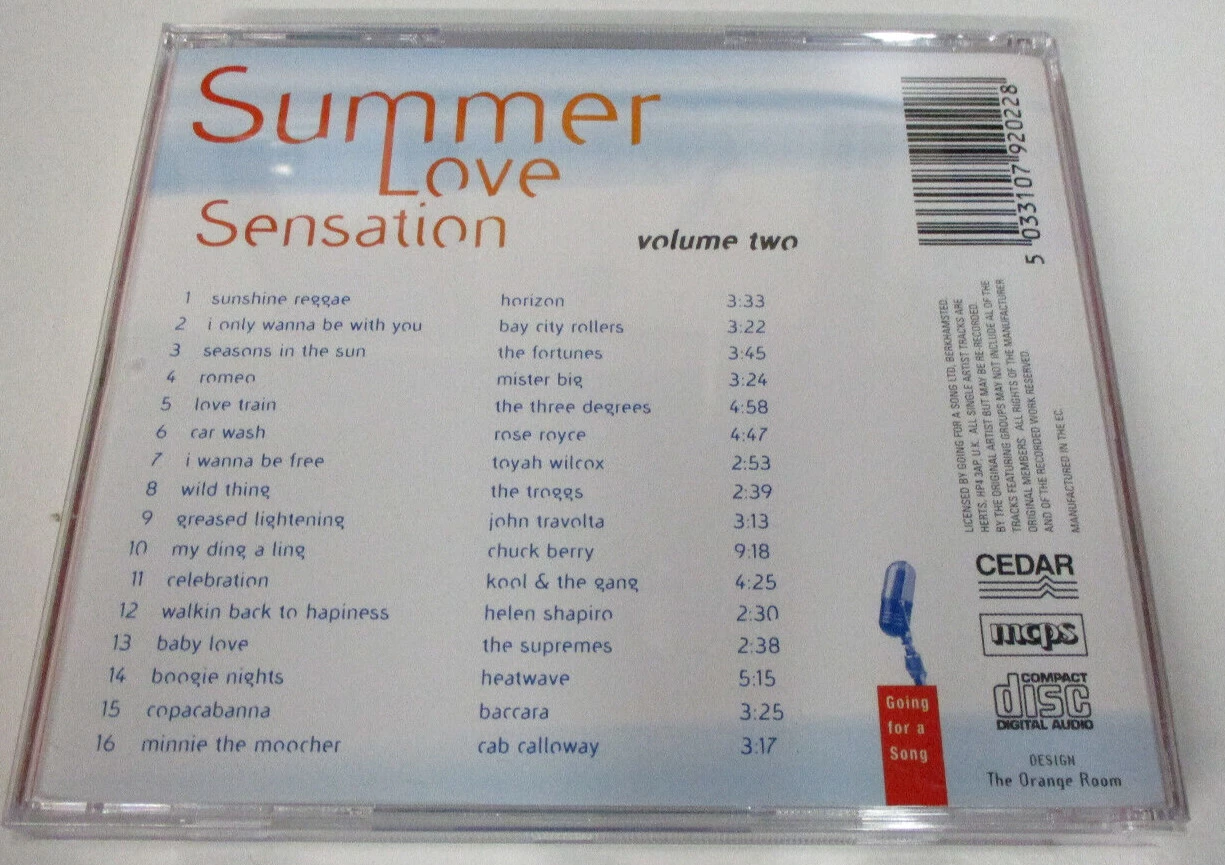 Various Artists - Summer Love Sensation CD (2004) Audio Quality Guaranteed