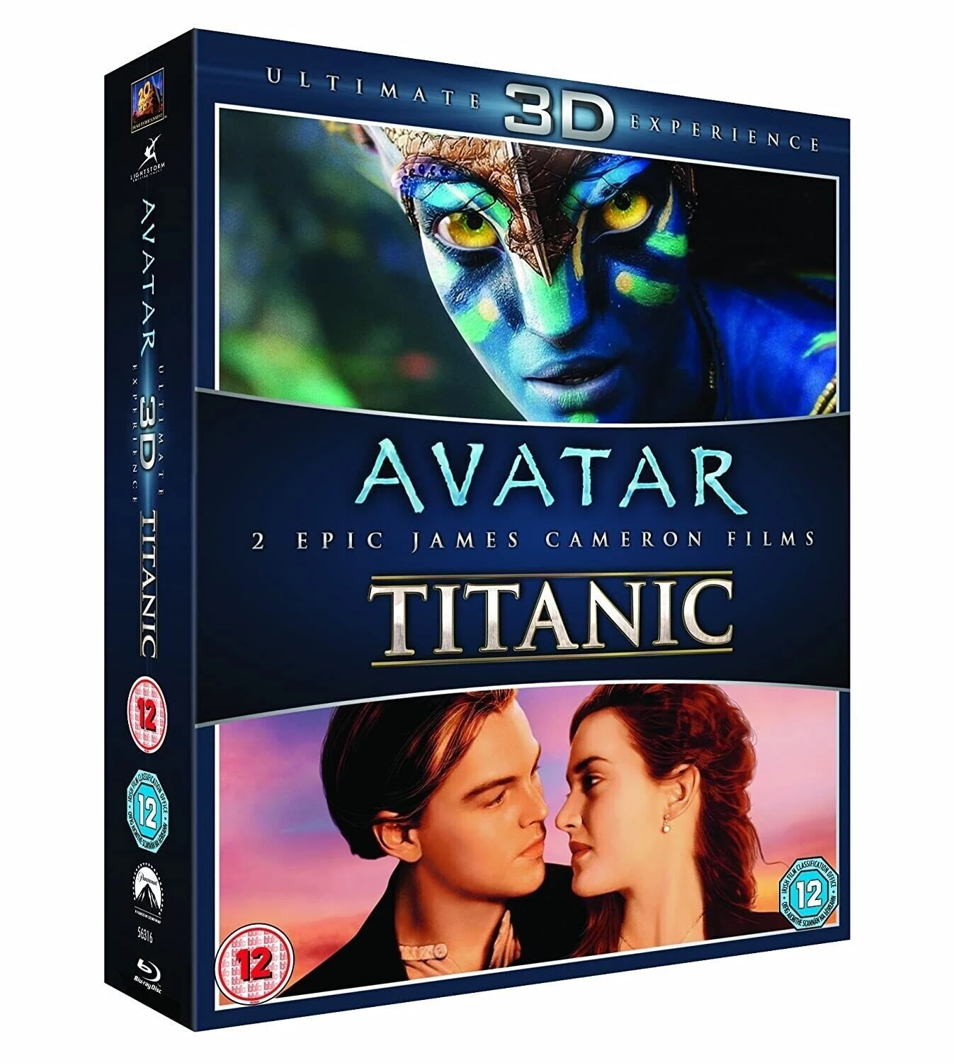 Avatar/Titanic Blu-ray (2013) Quality Guaranteed Reuse Reduce Recycle