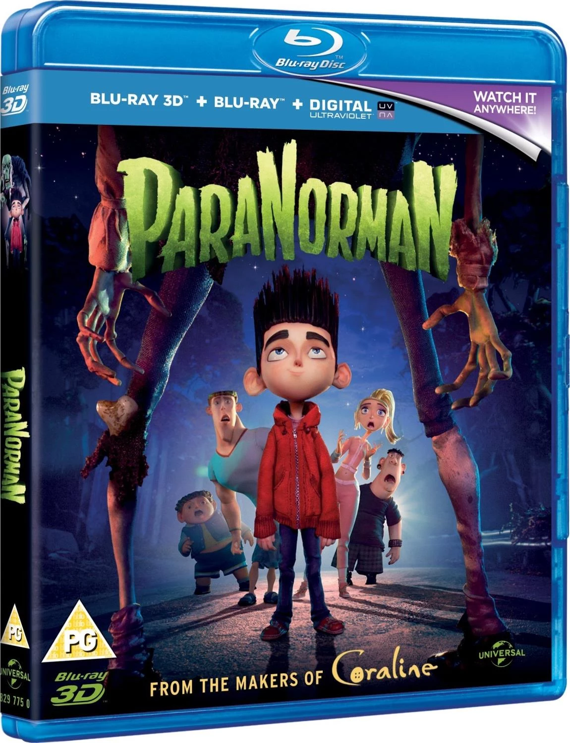 Paranorman Blu-ray (2014) Kodi Smit-McPhee Quality Guaranteed Amazing Value