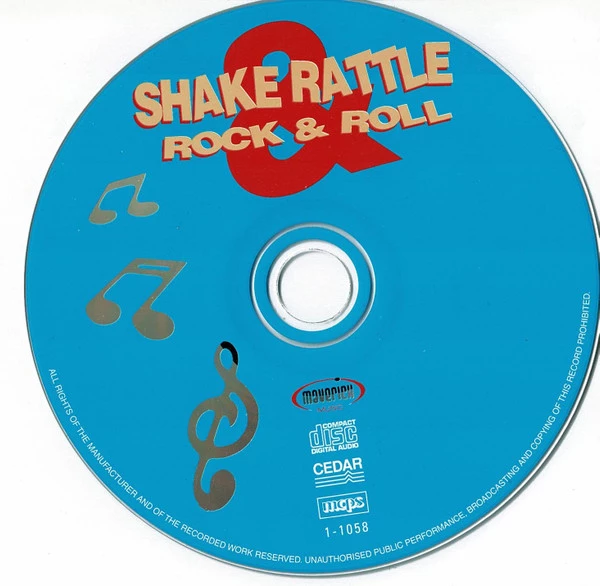 Various - Shake Rattle & Rock & Roll CD (N/A) Audio Quality Guaranteed