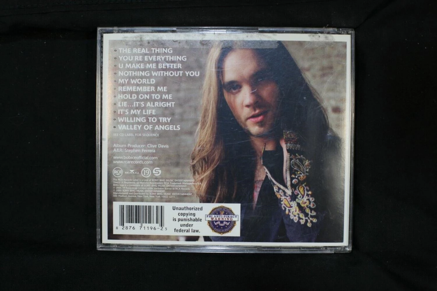 Bo Bice - The Real Thing CD (2006) Audio Quality Guaranteed Reuse Reduce Recycle