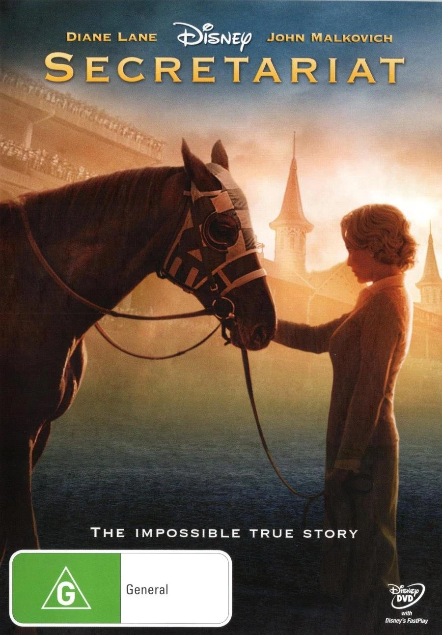 Secretariat DVD Children & Family (2010) Diane Lane Free Royal Mail Delivery