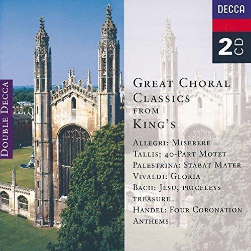 Roy Goodman - Great Choral Classics From King's College Choir CD (1997) New