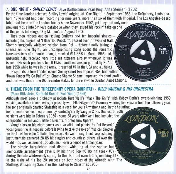 Various - The London American Label Year By Year, 1956 CD (2012) Audio