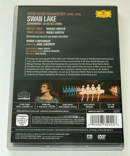 Swan Lake DVD Musicals & Broadway (2005) Rudolf Nureyev New Quality Guaranteed