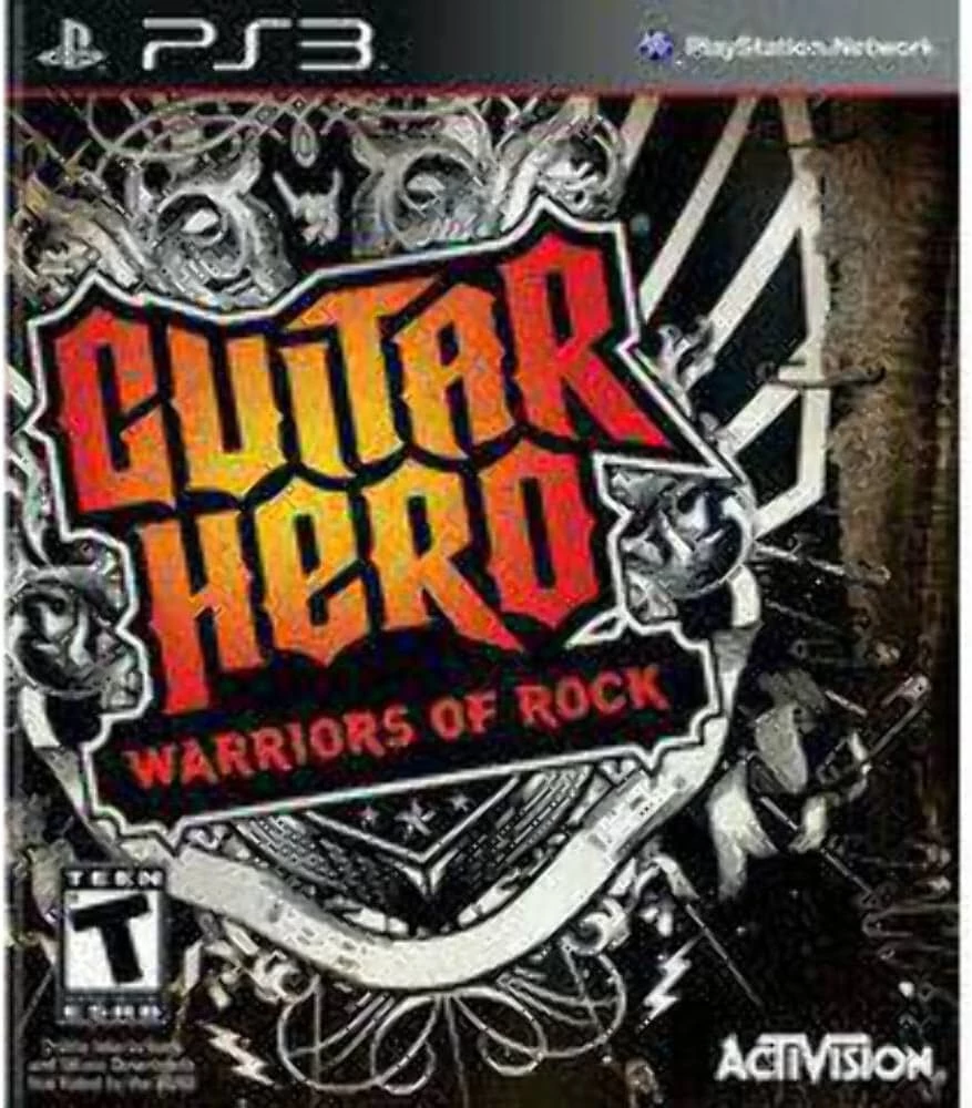 Guitar Hero: Warriors of Rock (Game Only) (Sony PlayStation 3 2010) Video Game