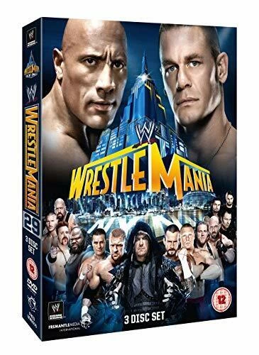 WWE: WrestleMania 29 DVD Sports (2019) John Cena New Free Royal Mail Delivery