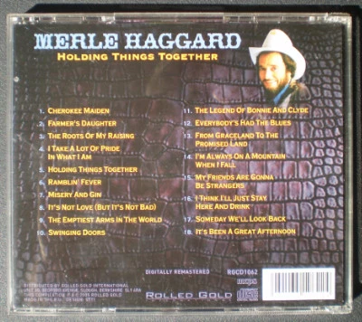 Merle Haggard - Holding Things Together CD (2005) Audio Quality Guaranteed