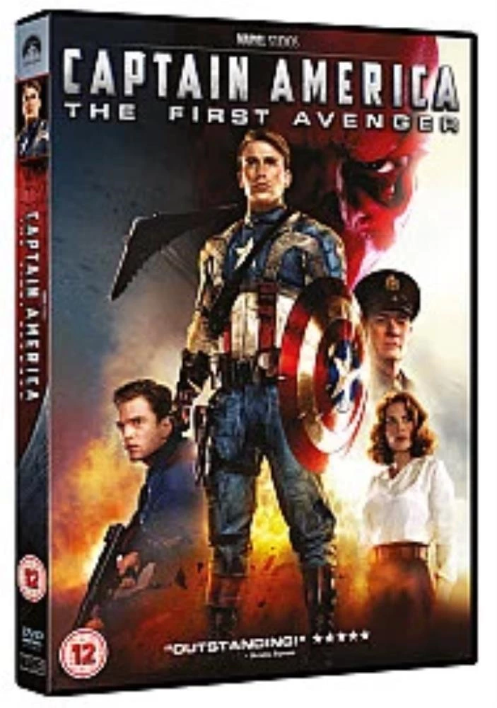 Captain America: The First Avenger DVD (2011) Free Royal Mail Delivery