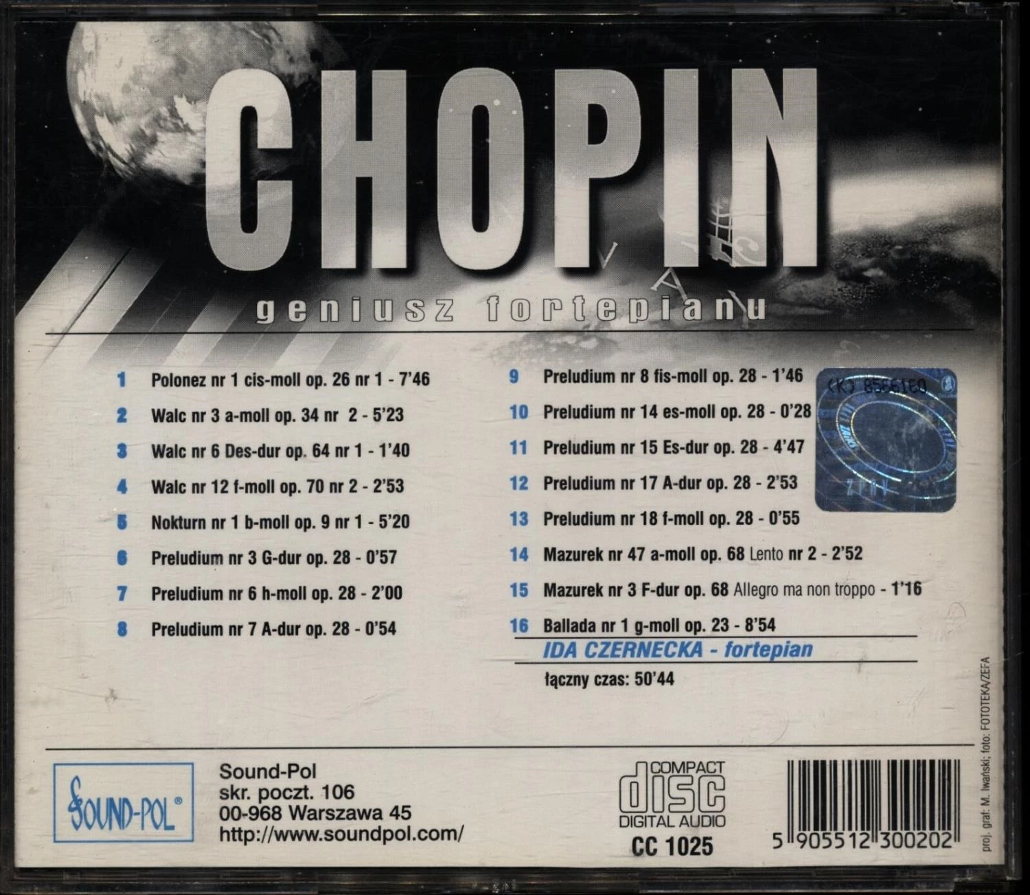 Chopin - Geniusz Fortepianu CD (N/A) Audio Quality Guaranteed Amazing Value