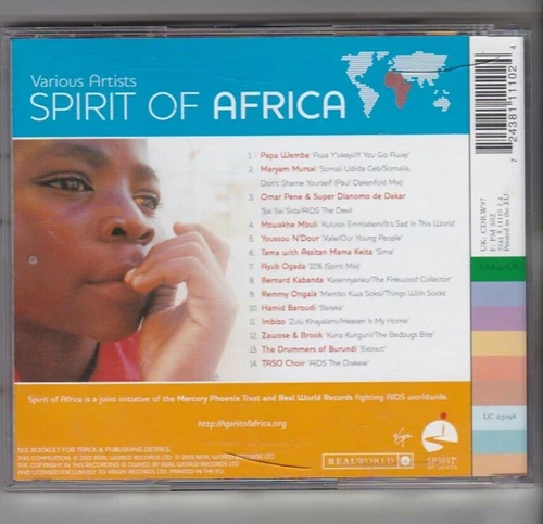 Various Artists - Spirit Of Africa CD (2001) Audio Quality Guaranteed